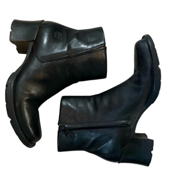 Timberland Black Leather ALYSE smart comfort system boots - Picture 2 of 7